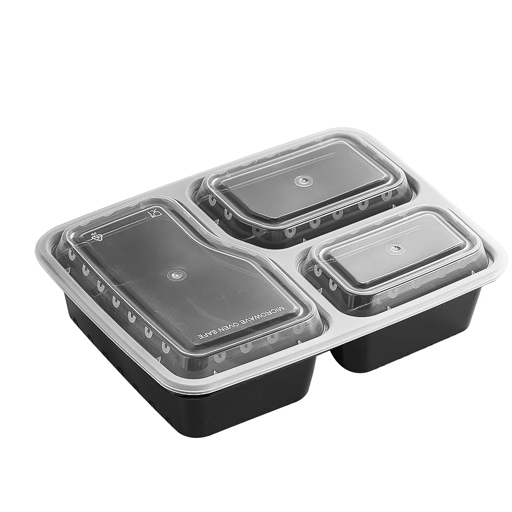Meal Prep Freezer - 7 Paket 3 Bölmeli Yemek Hazırlama