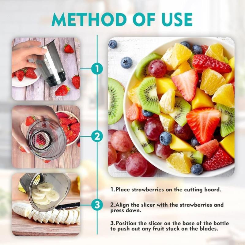 Meal Prep Quick - Yumuşak Meyve Sebzeleri Dilimlemek İçin Narin