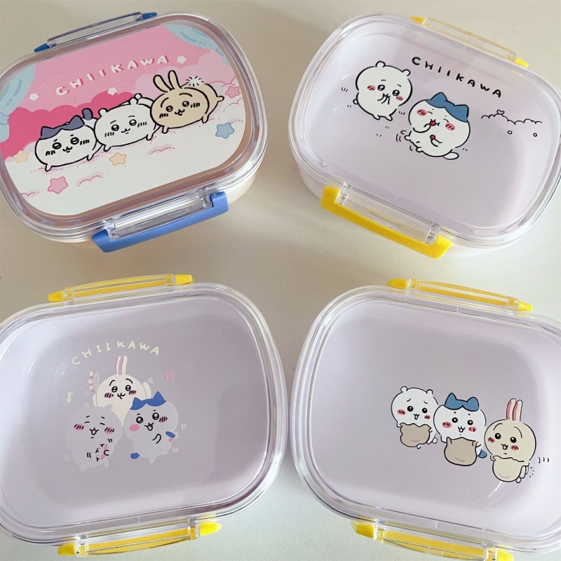 Meal Prep Japan - Sıcak Chiikawa Taşınabilir Beslenme Kutusu Mikrodalgada