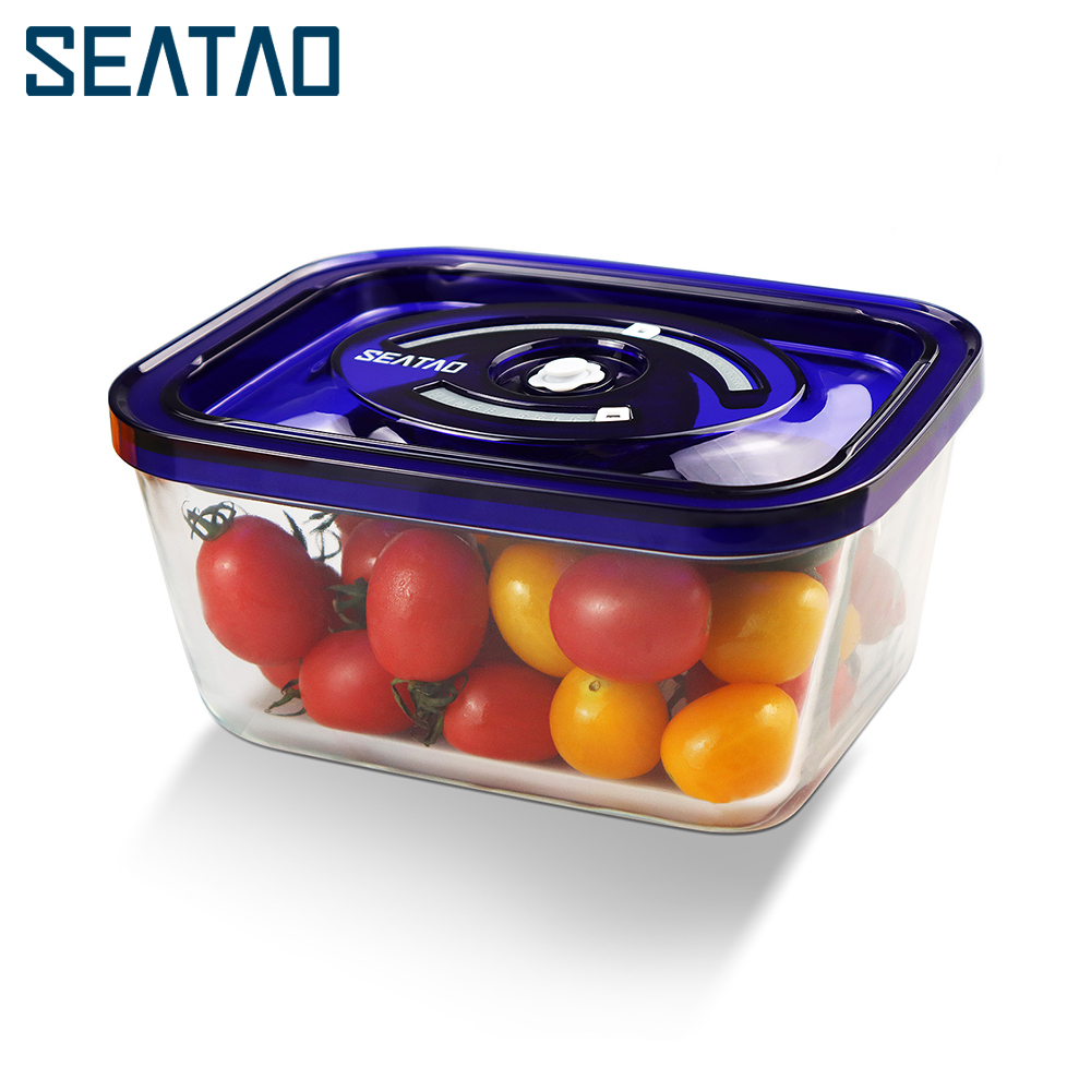 Meal Prep Freezer - SEATAO cam gıda saklama kapları, kapaklı
