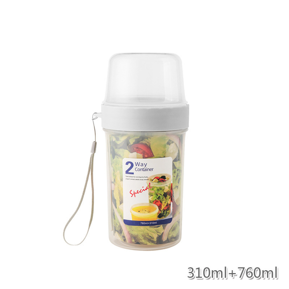 Meal Prep Yogurt Cups - Çift Katmanlı Sızdırmaz Yiyecek Kabı Bebek