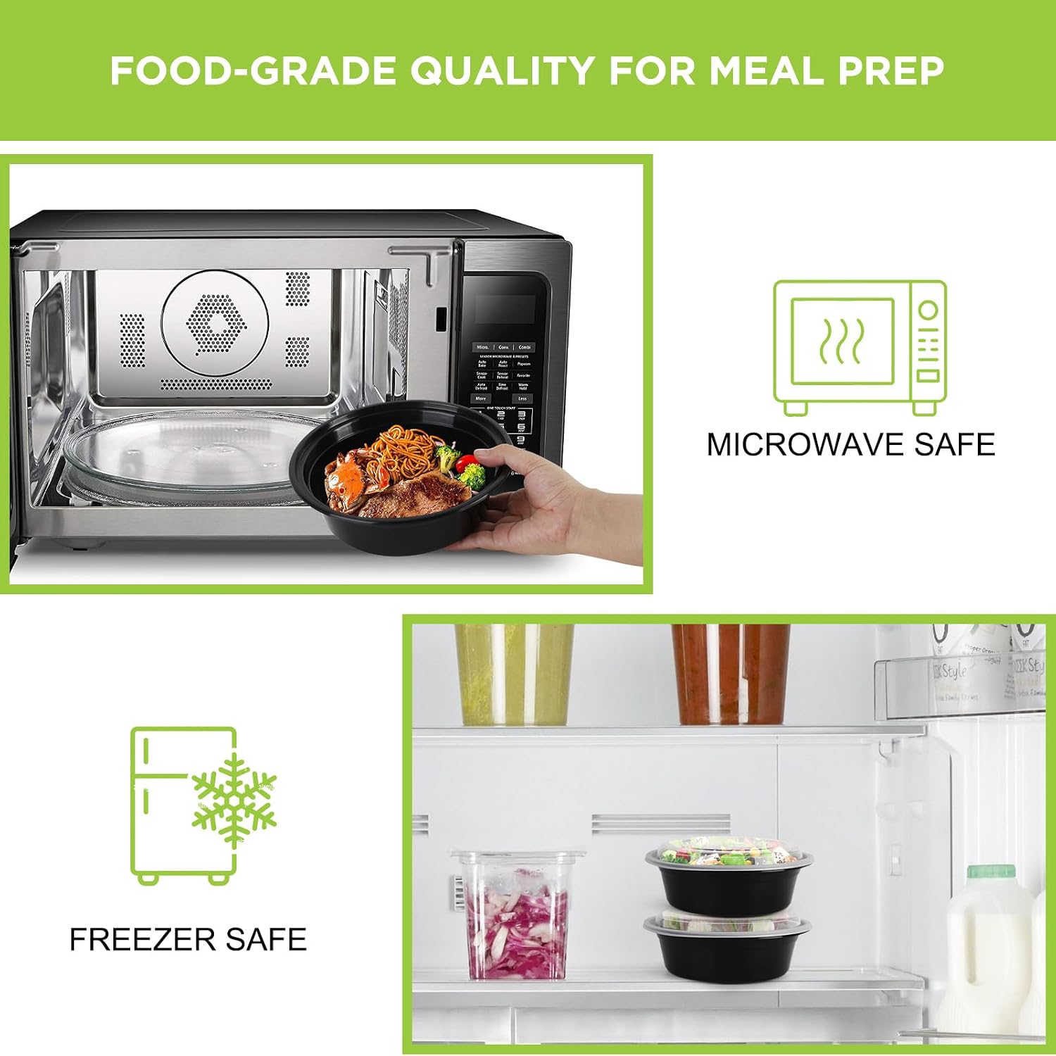 Kapaklı Yemek Hazırlık Kapları - Meal Prep Freezer incelemesi ve fiyatı