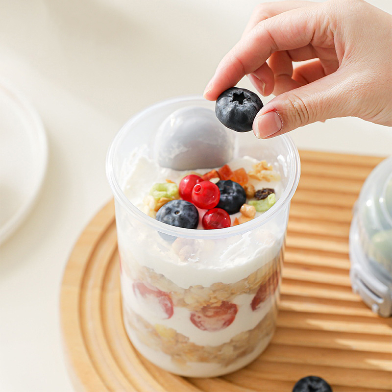 600ML Salata Yulaf Ezmesi Kabı - Meal Prep Yogurt Cups incelemesi ve fiyatı