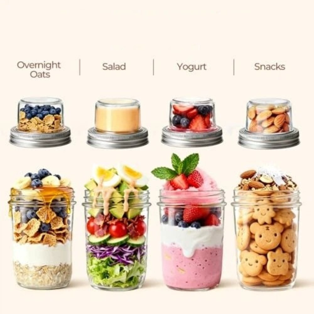 Çift Katmanlı Yoğurt Parfe Bar - Meal Prep Yogurt Cups incelemesi ve fiyatı