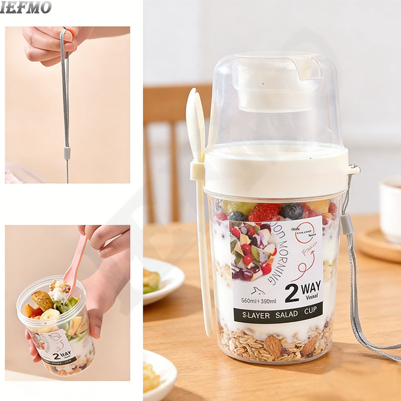 Taşınabilir Salata Kasesi Seti - Meal Prep Yogurt Cups incelemesi ve fiyatı