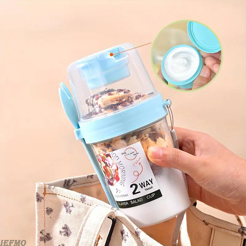 Taşınabilir Salata Kasesi Seti - Meal Prep Yogurt Cups incelemesi ve fiyatı