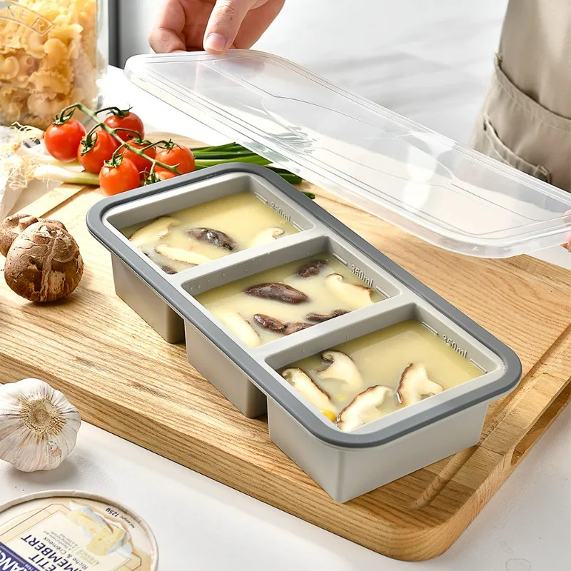 Silikon Çorba Buz Kalıbı, Kapa - Meal Prep Freezer incelemesi ve fiyatı