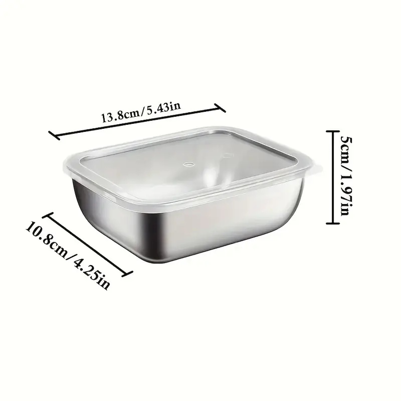 5 Parçalı Paslanmaz Çelik Gıda - Meal Prep Dinners incelemesi ve fiyatı