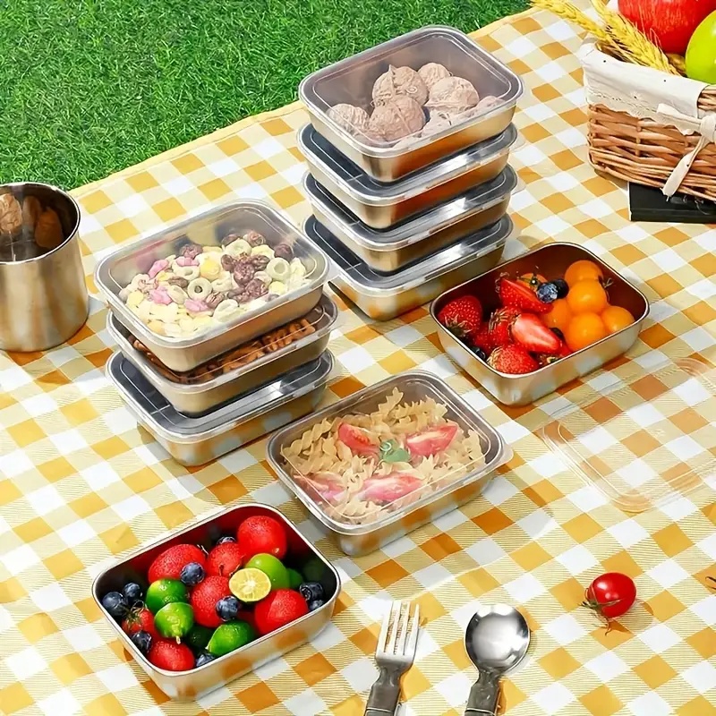 5 Parçalı Paslanmaz Çelik Gıda - Meal Prep Dinners incelemesi ve fiyatı