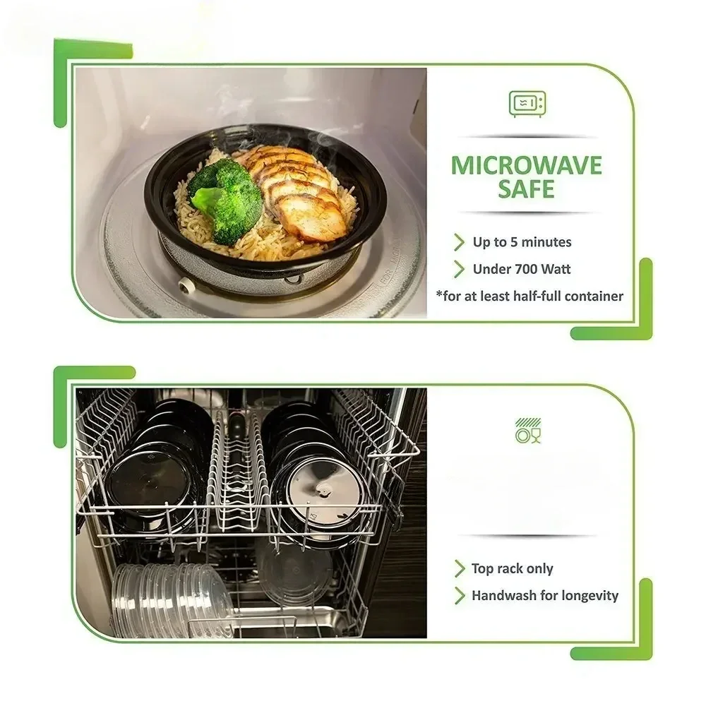 Yemek kabı plastik gıda kapakl - Meal Prep Freezer incelemesi ve fiyatı