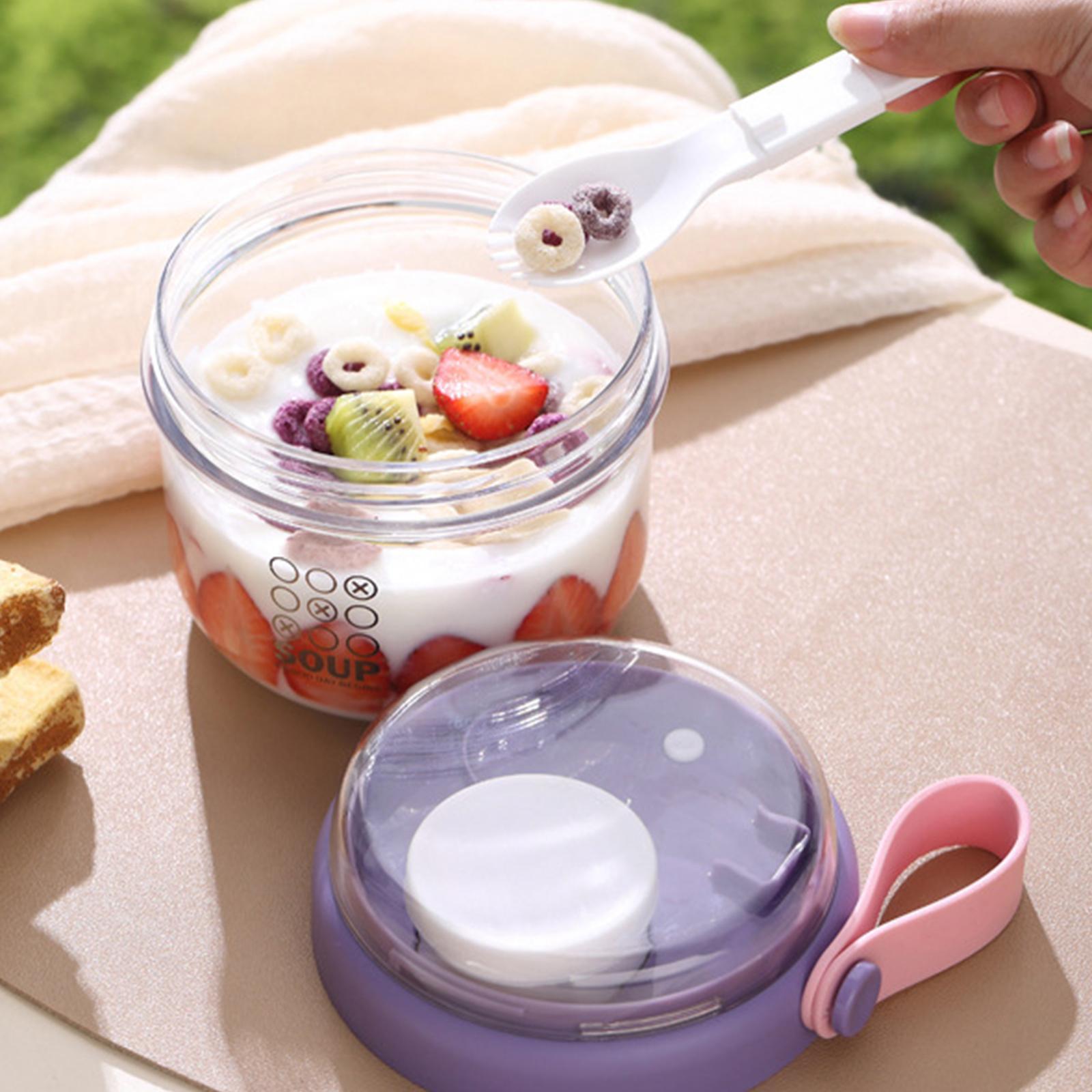 Kapaklı ve Kaşıklı Yemek Hazır - Meal Prep Yogurt Cups incelemesi ve fiyatı