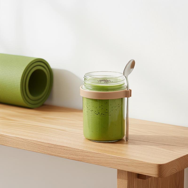 400ML Gecelik Yulaf Ezmesi Cam - Meal Prep Yogurt Cups incelemesi ve fiyatı