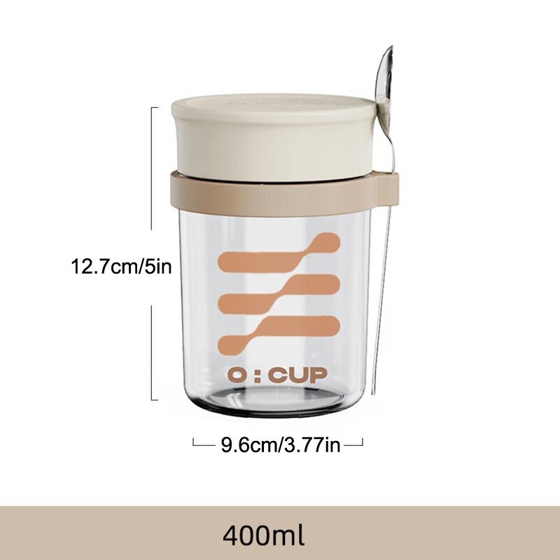 400ML Gecelik Yulaf Ezmesi Cam - Meal Prep Yogurt Cups incelemesi ve fiyatı