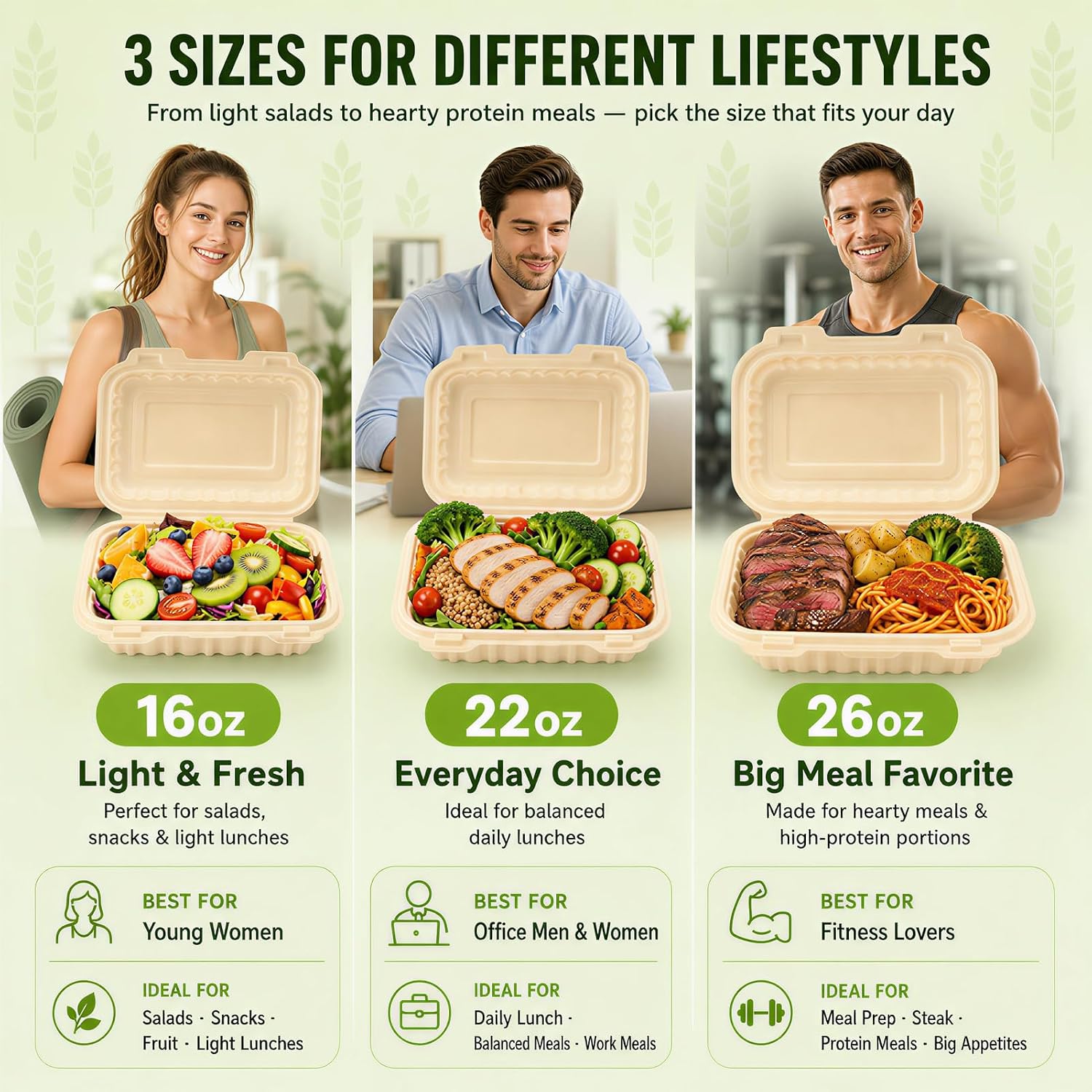 50'li Paket 16oz (473ml) Deniz - Meal Prep Dinners incelemesi ve fiyatı