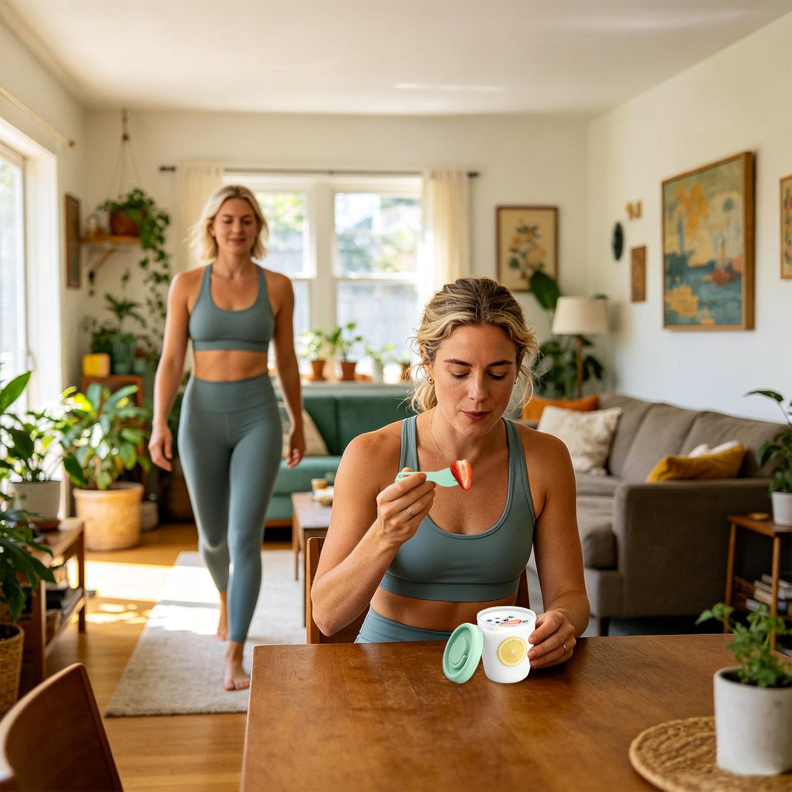Kapaklı Yoğurt Kapları, Süzgeç - Meal Prep Yogurt Cups incelemesi ve fiyatı