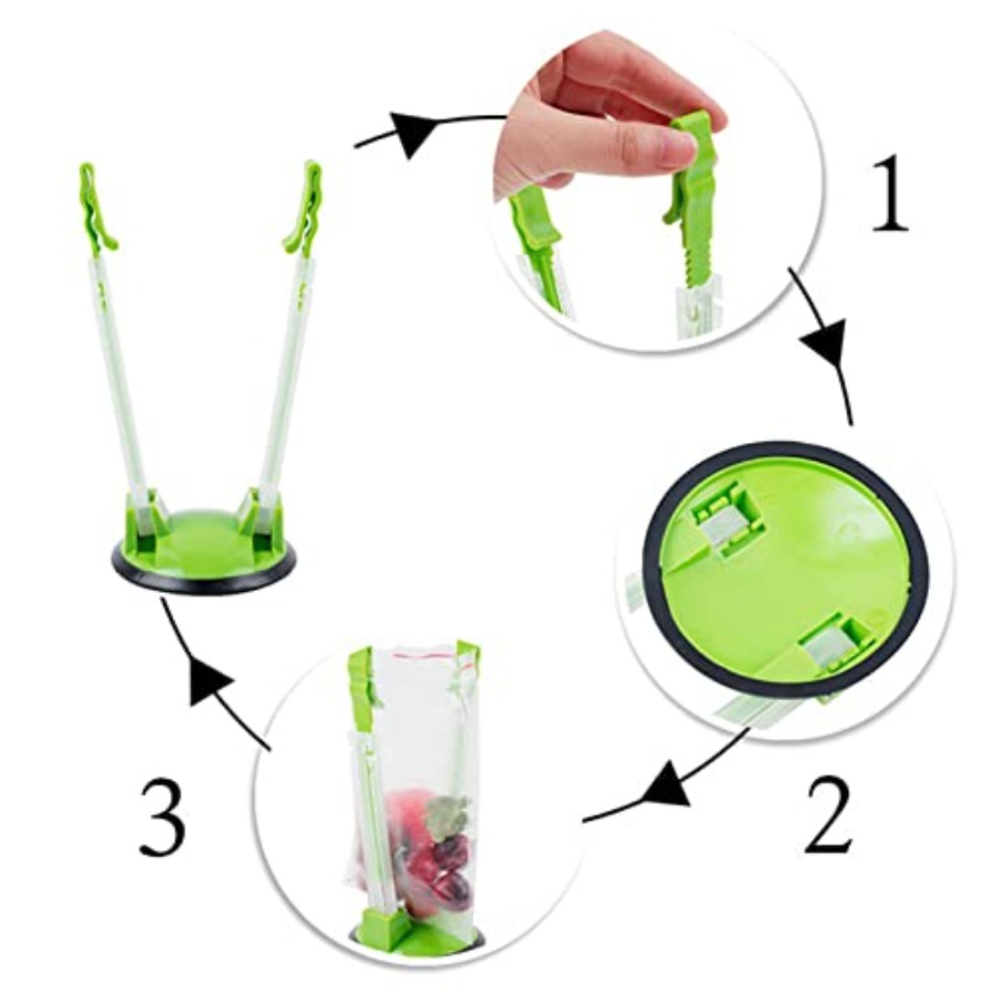 Baggy Rack - 8'li Paket, Yiyec - Meal Prep Freezer incelemesi ve fiyatı