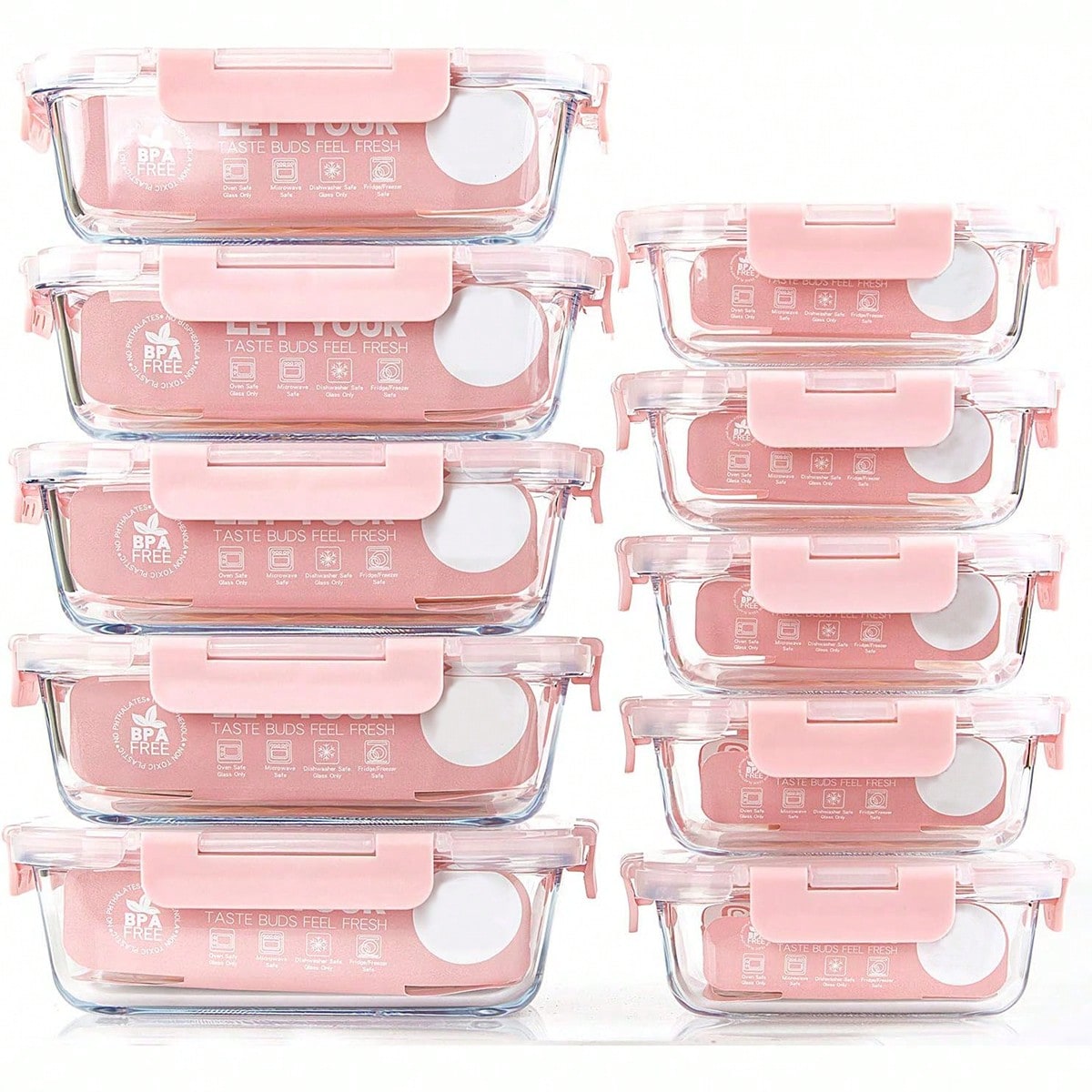 10'lu Paket Cam Yemek Hazırlık - Meal Prep Dinners incelemesi ve fiyatı