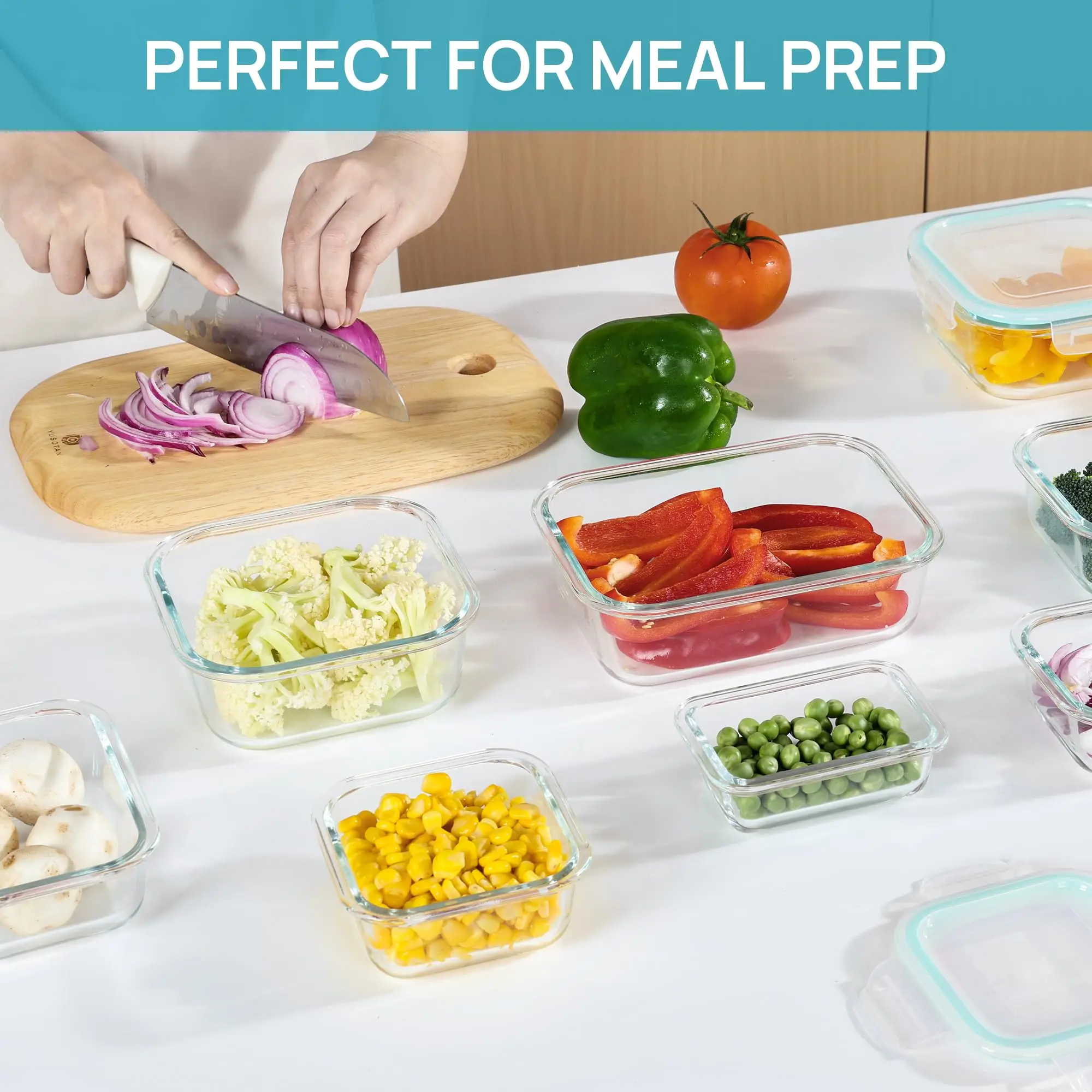 Cam Öğle Yemeği Kutusu Gıda Sa - Meal Prep Freezer incelemesi ve fiyatı