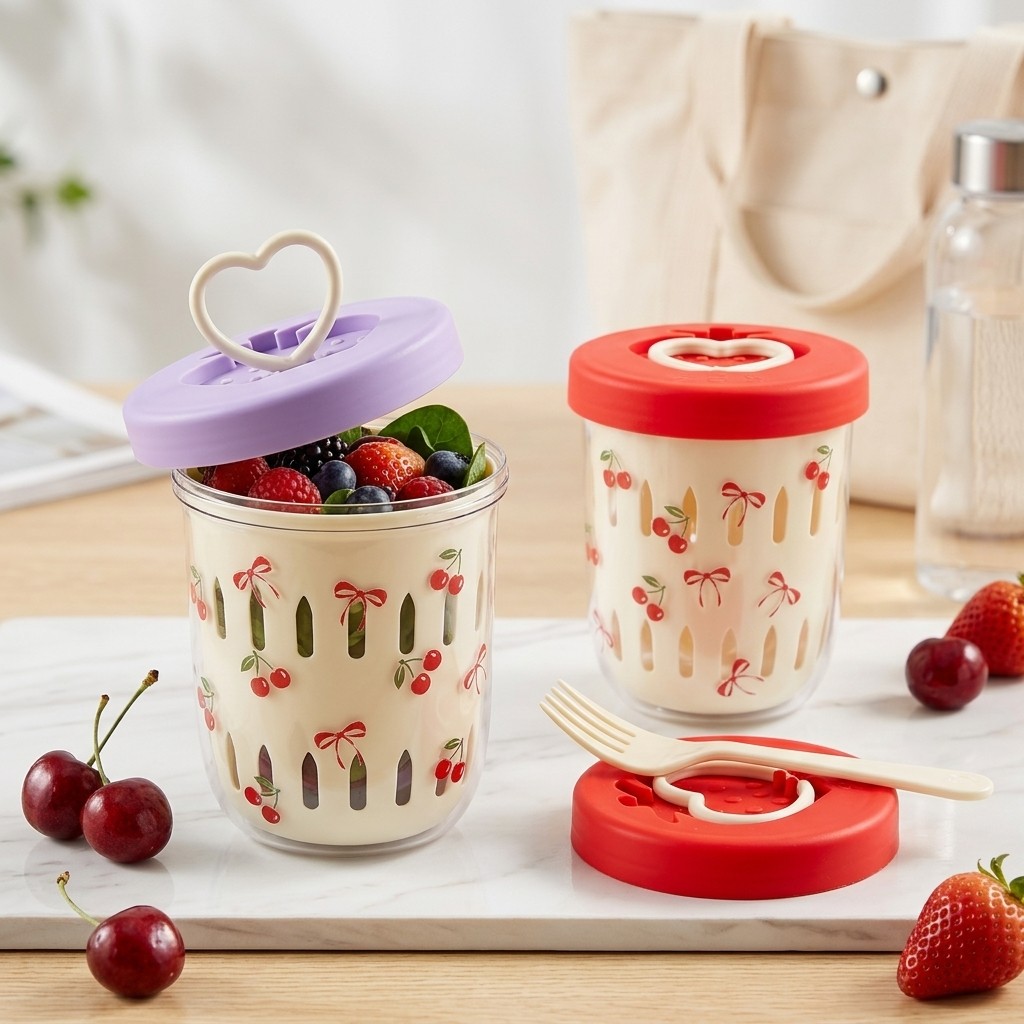 Plastik Salata Kabı, Kapaklı S - Meal Prep Yogurt Cups incelemesi ve fiyatı