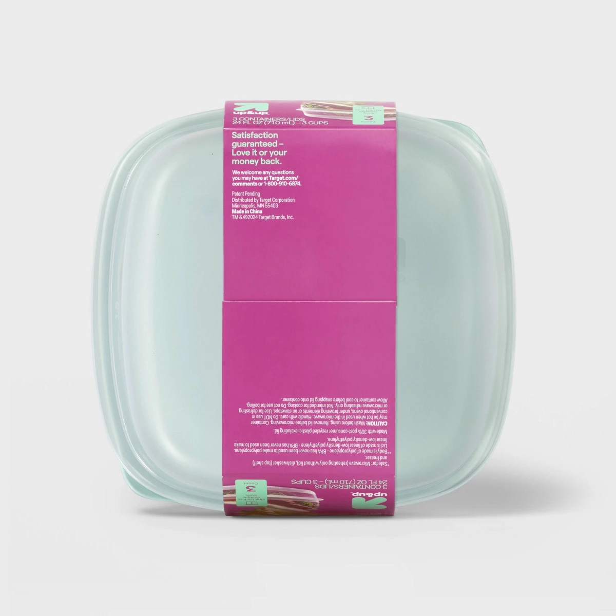 2026 Yeni 3'lü Paket 24oz Kare - Meal Prep Freezer incelemesi ve fiyatı